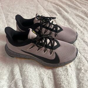 Nike Black and Gray Athletic Sneakers